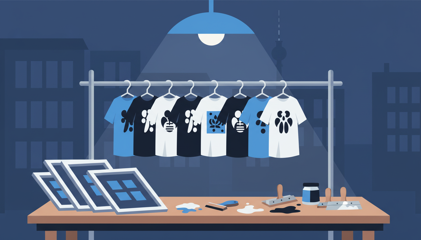 T-Shirts bedrucken in Berlin – Textildruck für Unternehmen, Events & Werbung